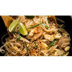 Pad Thai noodles wok fried...