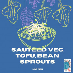 Sauteed Veg Tofu with Bean...
