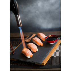 Torched Salmon Nigiri Sushi...